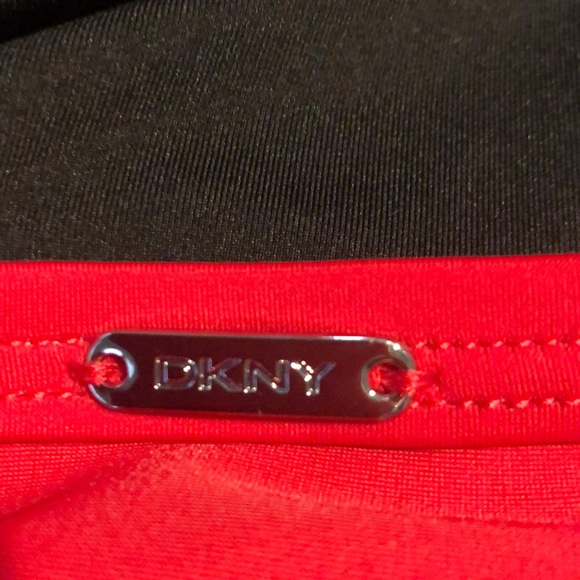 NWT DKNY Hot Red Swimsuit - Picture 6 of 7